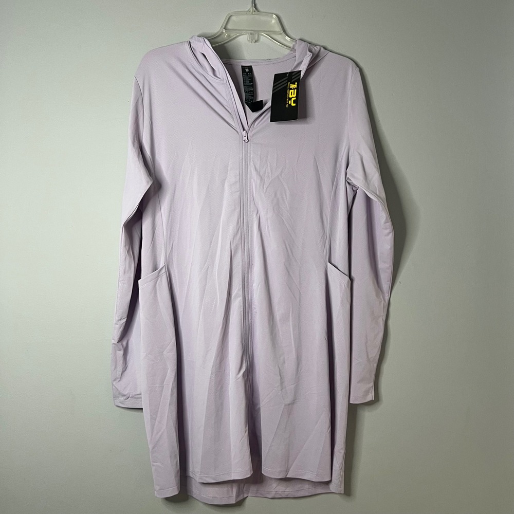 TBY Travels Together With You Zip Up Hooded Lightweight Athleisure Jacket Size M